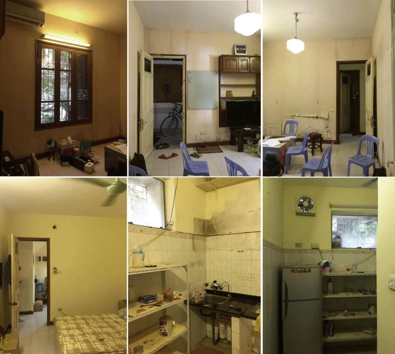 Mặc dù diện tích của căn hộ tập thể không thay đổi, nhưng số lượng thành viên trong gia đình lại ngày càng tăng.